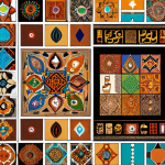 **Vibrant digital mosaic of cultures and languages:** A diverse group of people from various ethnic and cultural backgrounds, including those resembling Middle Eastern and North African heritage, are depicted interacting positively on an inclusive, glowing digital platform. The screen interface seamlessly displays diverse scripts and cultural symbols, showcasing an array of unique art forms, traditional garments, and historical landmarks integrated into a modern digital landscape. The atmosphere is joyful and interconnected, emphasizing the preservation and celebration of minority languages and heritage in the digital age.